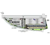 ★手数料０円★倉敷市西中新田　月極駐車場（LP）